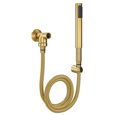 Ducha Manual C30 Com Desviador Ouro Escovado - 00934272 - Docol