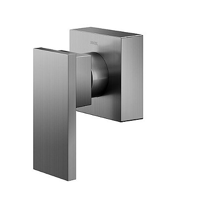 Acabamento Para Registro Base Fabrimar 1/2" E 3/4" New Edge Grafite Escovado - 00940670 - Docol