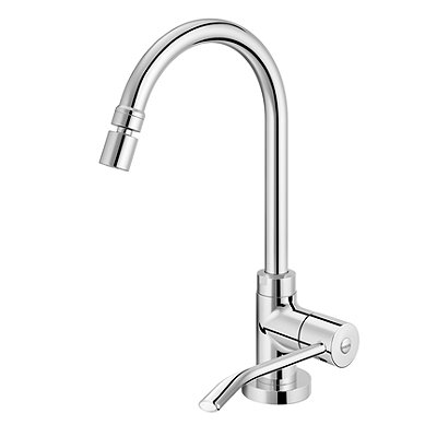 Torneira Para Cozinha Com Alavanca Bica Móvel Benefit - 00946706 - DOCOL