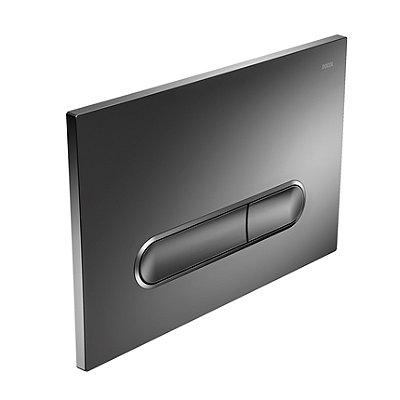 Acabamento Para Caixa De Descarga Embutida Salvágua Grafite Polido - 00949348 - Docol