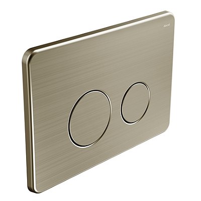 Acabamento Para Caixa De Descarga Embutida Salvágua Níquel Escovado - 00949444 - Docol