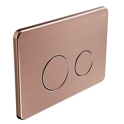 Acabamento Para Caixa De Descarga Embutida Salvágua Cobre Escovado - 00949469 - Docol