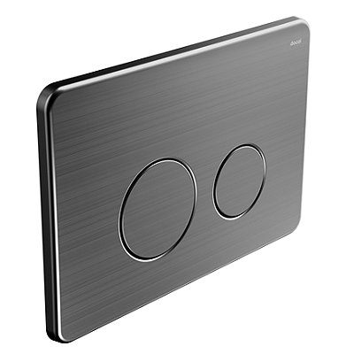 Acabamento Para Caixa De Descarga Embutida Salvágua Grafite Escovado - 00949470 - Docol