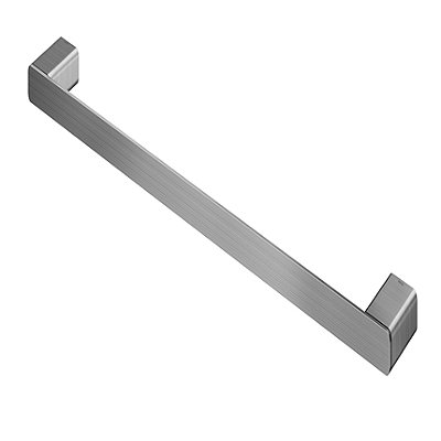 Porta-Toalhas Bastão Docol Flat Grafite Escovado - 00961370 - Docol