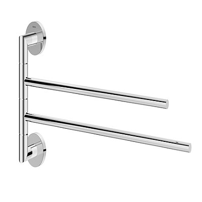 Toalheiro Duplo Articulado Acessórios Hotel - 00964306 - Docol