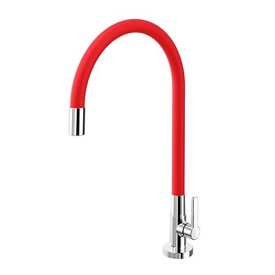 Torneira Para Cozinha De Mesa Galiflex Vermelha - 00966979 - Docol