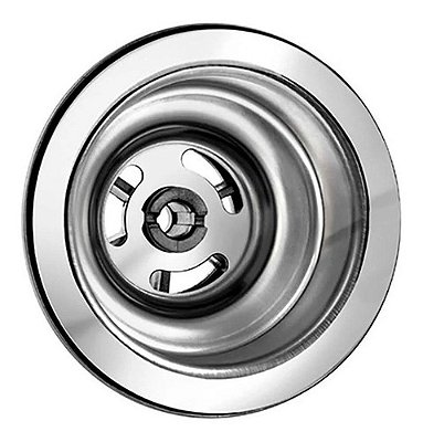 Válvula De Escoamento Para Cozinha 4.1/2 00987800 Docol Acabamento Polido Cor Cromado