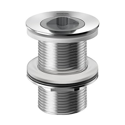 Válvulas De Escoamento Para Tanque Sem Ladrão 2.1/2 X 1.1/4 Cromado - 00987906 - DOCOL