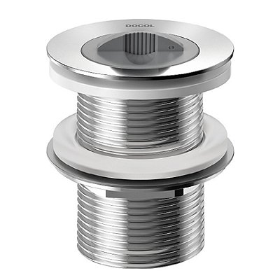 Válvulas De Escoamento Para Tanque Sem Ladrão 2.3/4 X 1.1/2 Cromado - 00988106 - Docol