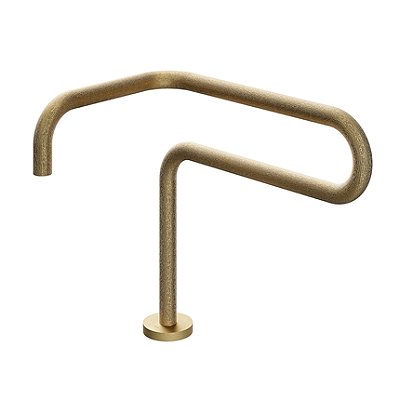 Bica Para Banheiro Conexões Espontâneas Ouro Jateado - 010002Ap - Docol