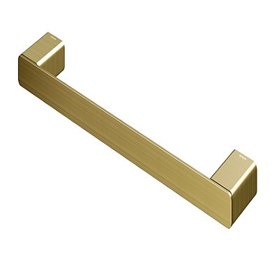 Porta-Toalhas De Rosto Docol Flat Ouro Escovado - 01013672 - Docol