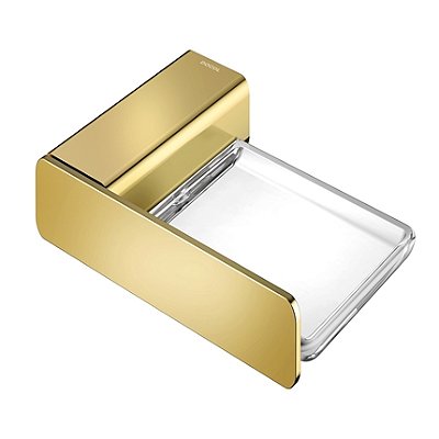 Saboneteira Docol Flat Ouro Polido - 01013843 - Docol