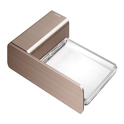 Saboneteira Docol Flat Cobre Escovado - 01013869 - Docol