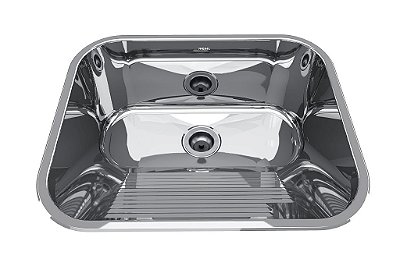 Tanque Mekal Ct-50 Aco Inox 50X40 Embutir Polido Reb 3.5 50X40X23 - 1019504 - Mekal