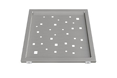 Bandeja Perfurada Rasa Em Inox - Workstation - 1123100 - Mekal