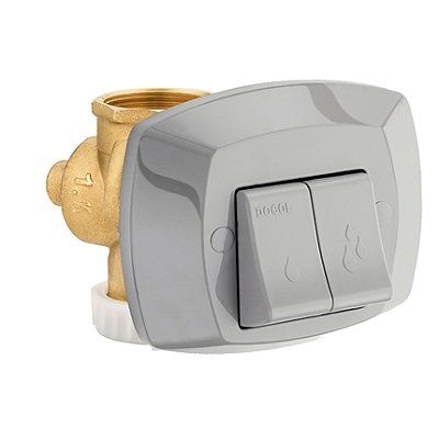 Válvula De Descarga 1.1/2" Com Acabamento Clássica Salvágua Cinza-Pérola - 01151522 - Docol