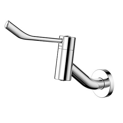 Torneira Para Banheiro De Parede Com Alavanca Bica Curta Nova Benefit - 01192306 - Docol