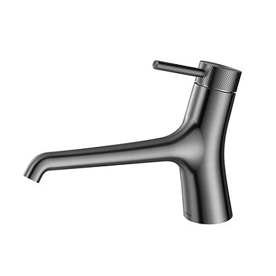 Torneira De Mesa Para Lavatório Mantis Grafite Grid Escovado - 012140Ay - Docol