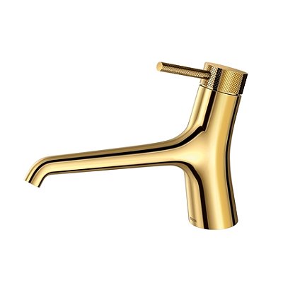 Torneira De Mesa Para Lavatório Mantis Ouro Grid Polido - 012140Az - Docol