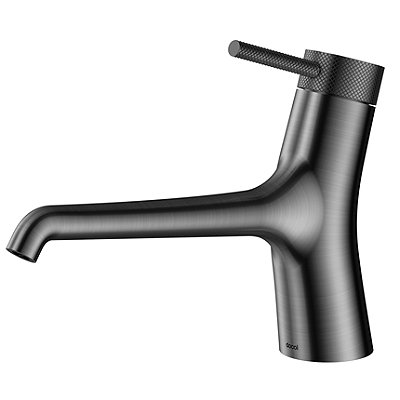 Monocomando De Mesa Para Lavatório Grafite Grid Escovado - 012141Ay - Docol