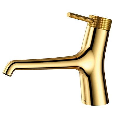 Monocomando De Mesa Para Lavatório Ouro Grid Polido - 012141Az - Docol