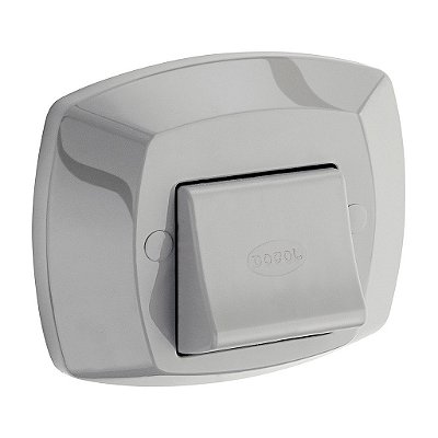 Acabamento Para Válvula De Descarga Especial Cinza-Pérola - 01500122 - Docol