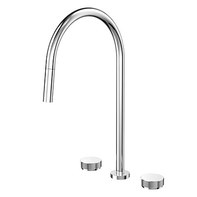 Misturador De Cozinha Para Mesa Com Ducha Retrátil Mix&Match - 01546906 - Docol