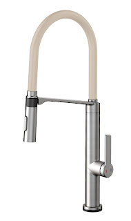 Monocomando Doc Vox Cobre Escovado Com Mangueira Na Cor Areia - 016221Bs - Docol