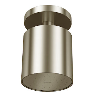 Chuveiro Mix&Match Teto Níquel Escovado - 01677544 - Docol