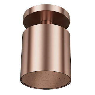 Chuveiro Mixmatch Teto Cobre Escovado - 01677569 - Docol