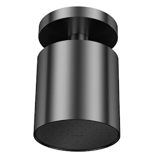 Chuveiro Mix&Match Teto Grafite Escovado - 01677570 - Docol