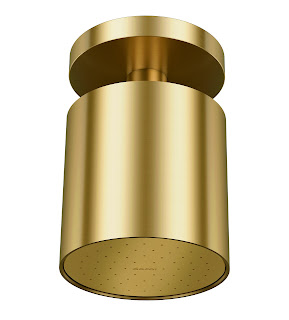 Chuveiro Mix&Match Teto Ouro Escovado - 01677572 - Docol