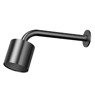 Chuveiro Mix&Match Parede Grafite Escovado - 01695770 - Docol