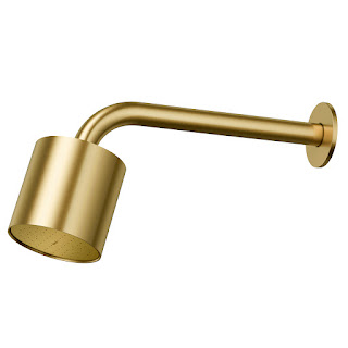 Chuveiro Mix&Match Parede Ouro Escovado - 01695772 - Docol