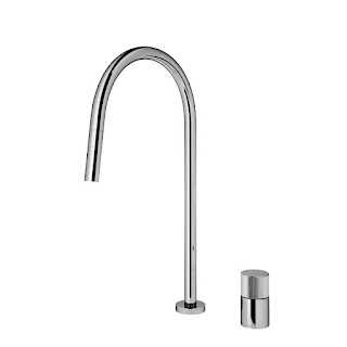 Monocomando De Mesa Para Cozinha Com Ducha Retrátil Mix&Match Cromado - 01722706 - Docol