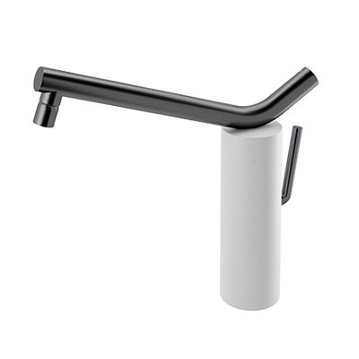 Monocomando Para Cozinha De Mesa Naiade Grafite Escovado/Giz - 017262Cn - Docol