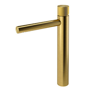 Monocomando Para Lavatório Bica Alta Mix&Match Ouro Escovado - 01739772 - Docol