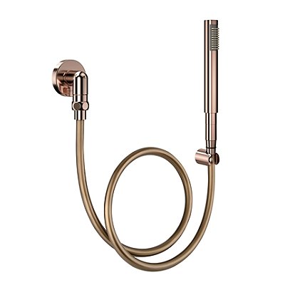 Ducha Manual C30 Com Joelho 90º Em Cobre Polido - 01834630 - Docol