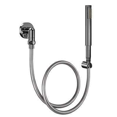 Ducha Manual C30 Com Joelho 90º Em Grafite Polido - 01834648 - Docol