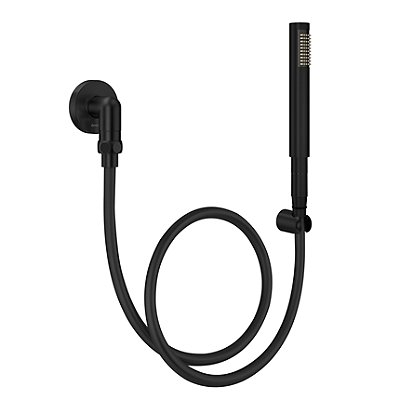 Ducha Manual C30 Com Joelho 90º Em Ônix - 018346Ce - Docol