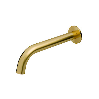 Bica De Parede Para Banheira Mix&Match Ouro Escovado - 01848372 - Docol