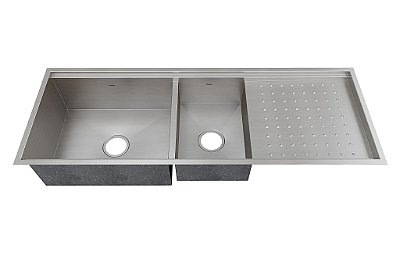 Cuba Cozinha Pg-50 Match Aço Inox Escovado 930 X 420Mm - 1883116 - Mekal