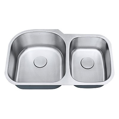 Cuba Dupla C204 Inox Escovado - ARE-C204 - ARELL