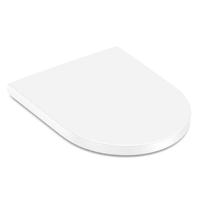 Assento Original Com Queda Amortecida Debba Round Branco - A801B22002 - Roca