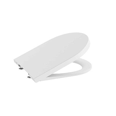 Assento Original Com Queda Amortecida Inspira Round Blanco Mate - A80152262B - Roca