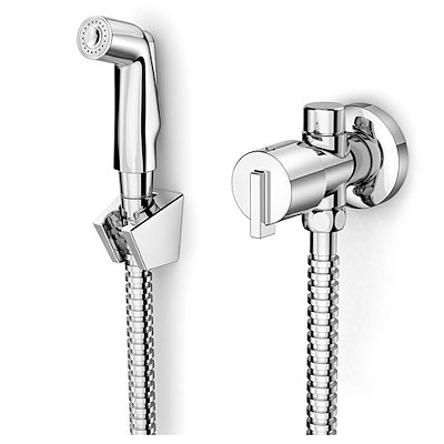 DUCHA HIGIÊNICA COM DERIVAÇÃO SINGLES ONE CROMADO - B5A7A21C0B - ROCA