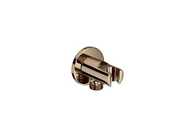 Saída de Água 1/2" com Suporte para Ducha Manual ROSE GOLD - A5B5250RG0 - ROCA