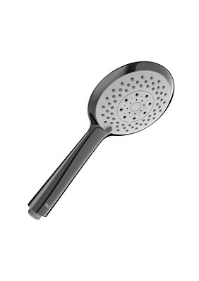 Ducha de Mão para Banheira com 4 Funções de Cor Titanium Black Round 130 Sensum  - A5B1107CN0 - ROCA