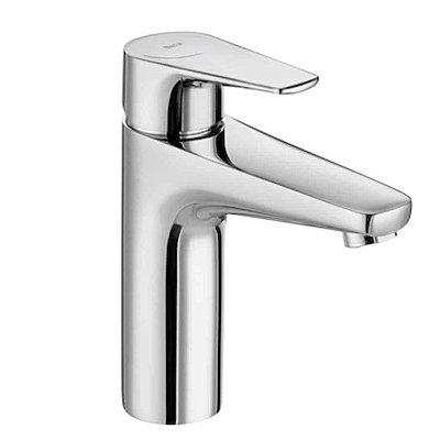 Monocomando para lavatório de mesa de bica média baixa Atlas CROMADO - A5A3990C0C - ROCA