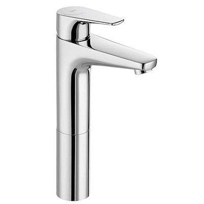 Monocomando para lavatório de mesa de bica alta Atlas CROMADO - A5A3790C0C - ROCA